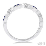 GEMSTONE & DIAMOND BAND