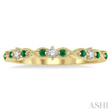 GEMSTONE & DIAMOND BAND