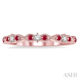 GEMSTONE & DIAMOND BAND
