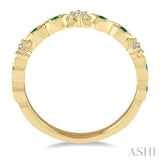 GEMSTONE & DIAMOND BAND