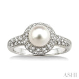 GEMSTONE & DIAMOND RING