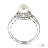 GEMSTONE & DIAMOND RING