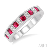 GEMSTONE & DIAMOND BAND