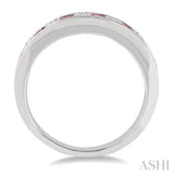 GEMSTONE & DIAMOND BAND