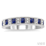 GEMSTONE & DIAMOND BAND