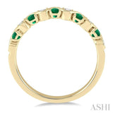 GEMSTONE & DIAMOND BAND