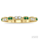GEMSTONE & DIAMOND BAND