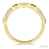 GEMSTONE & DIAMOND BAND