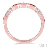 GEMSTONE & DIAMOND BAND