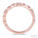 GEMSTONE & DIAMOND BAND