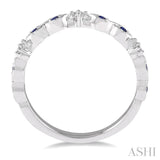 GEMSTONE & DIAMOND BAND