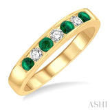 GEMSTONE & DIAMOND BAND