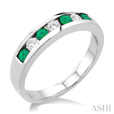 GEMSTONE & DIAMOND BAND