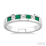 GEMSTONE & DIAMOND BAND