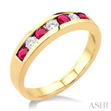 GEMSTONE & DIAMOND BAND