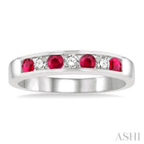 GEMSTONE & DIAMOND BAND