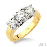 PAST PRESENT & FUTURE DIAMOND RING