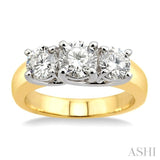 PAST PRESENT & FUTURE DIAMOND RING