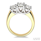 PAST PRESENT & FUTURE DIAMOND RING