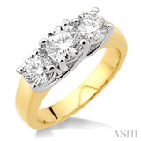 PAST PRESENT & FUTURE DIAMOND RING