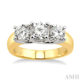 PAST PRESENT & FUTURE DIAMOND RING