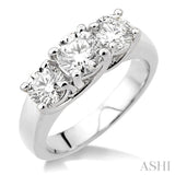 PAST PRESENT & FUTURE DIAMOND RING