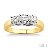 PAST PRESENT & FUTURE DIAMOND RING
