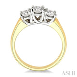 PAST PRESENT & FUTURE DIAMOND RING