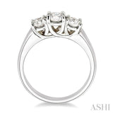 PAST PRESENT & FUTURE DIAMOND RING