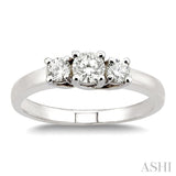 PAST PRESENT & FUTURE DIAMOND RING
