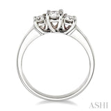 PAST PRESENT & FUTURE DIAMOND RING