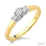 PAST PRESENT & FUTURE DIAMOND RING