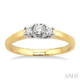 PAST PRESENT & FUTURE DIAMOND RING