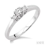 PAST PRESENT & FUTURE DIAMOND RING