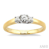 PAST PRESENT & FUTURE DIAMOND RING