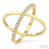 DIAMOND X RING