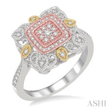 FLOWER SHAPE DIAMOND RING