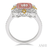 FLOWER SHAPE DIAMOND RING