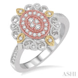 FLOWER SHAPE DIAMOND RING