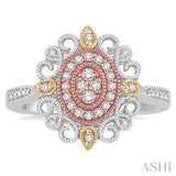 FLOWER SHAPE DIAMOND RING