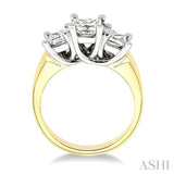 PAST PRESENT & FUTURE DIAMOND RING