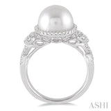 GEMSTONE & DIAMOND RING