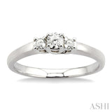 PAST PRESENT & FUTURE DIAMOND RING