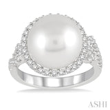 GEMSTONE & DIAMOND RING