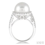 GEMSTONE & DIAMOND RING