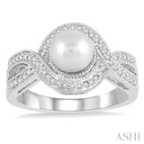 GEMSTONE & DIAMOND RING