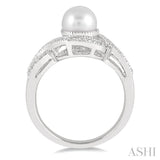 GEMSTONE & DIAMOND RING