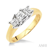 PAST PRESENT & FUTURE DIAMOND RING