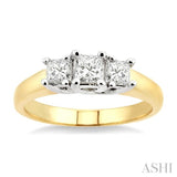 PAST PRESENT & FUTURE DIAMOND RING