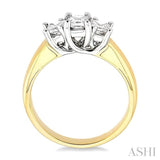 PAST PRESENT & FUTURE DIAMOND RING